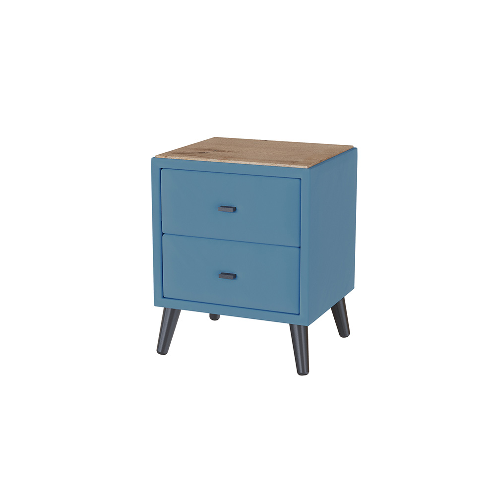 Тумба прикроватная Пай, Светло-голубой