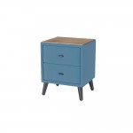 Тумба прикроватная Пай, Светло-голубой