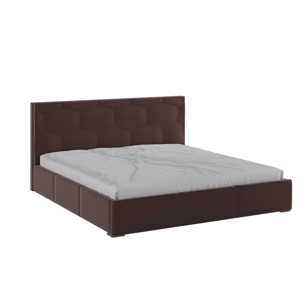 Кровать с ортопедическим основанием Манука (1,8м), Коричневый