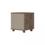 Ньёрд Тумба прикроватная 1ст Дуб Самдал / Ива пепельная