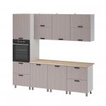 МК Аленушка 2,4м Лотос Кашемир,скоба антрацит,сонома