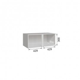 Антресоль Альта 0.95 (400) с зеркалом