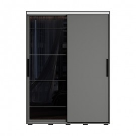 Шкаф-купе Хьюго ШКК-06 ЛДСП/Лакобель