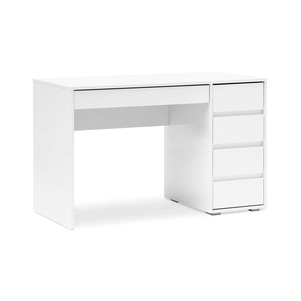 Стол компьютерный №13 Серия 2, Белый глянец