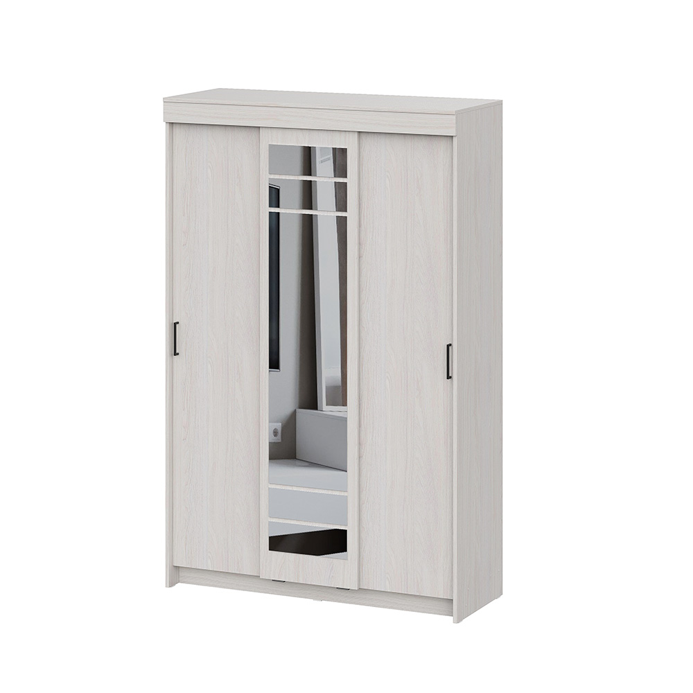 Шкаф-купе ШКП 7, Ясень Анкор светлый