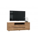 Тумба для ТВ Соренто, Дуб крафт, Бетон темный