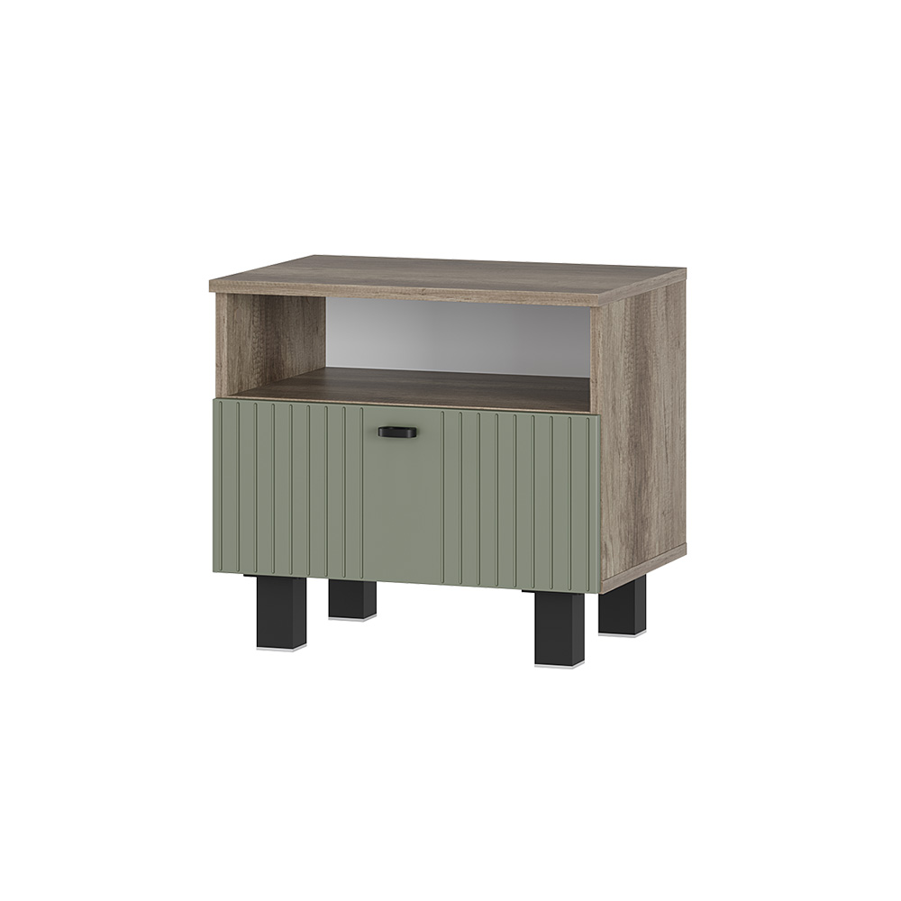 Тумба прикроватная Олива ТБ-14, Дуб каньон, MF12