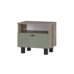 Тумба прикроватная Олива ТБ-14, Дуб каньон, MF12