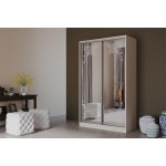 Шкаф-купе Тринити 1 1,35 м, Сандал светлый