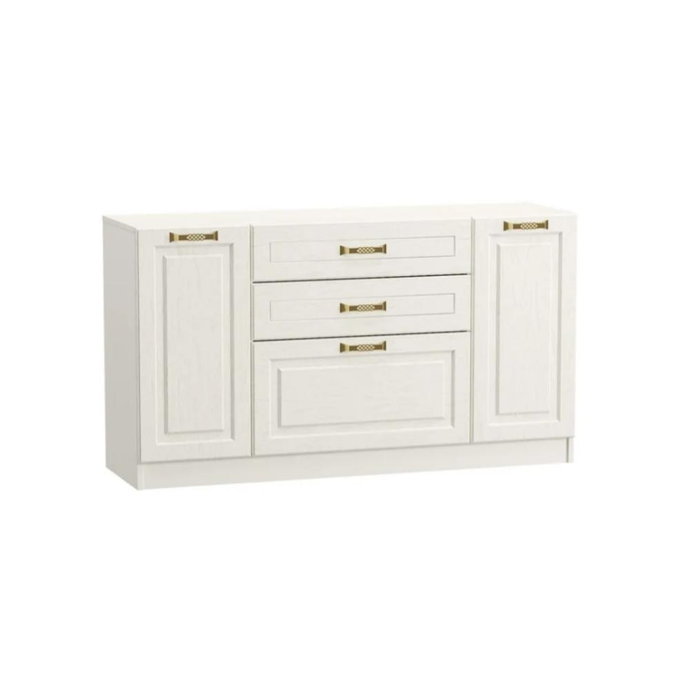 Ливерпуль Комод Белый, ясень ваниль НМ-1012-100 ПВХ