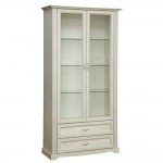 Шкаф комбинированный Сохо 32.05, Бетон пайн белый