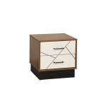 Тумба прикроватная Гамма 54.19, Таксония, Белый