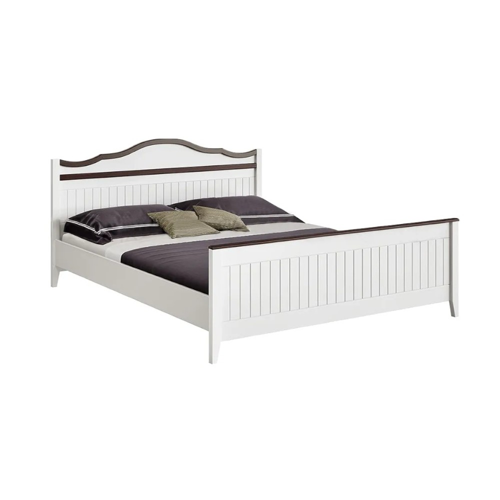 Вояж Кровать 1,6м (Белый, Белый)