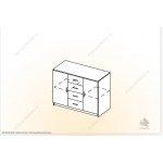 Комод Лозанна КМ-0.8