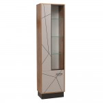 Шкаф-пенал Гамма 54.01, Таксония, Грей