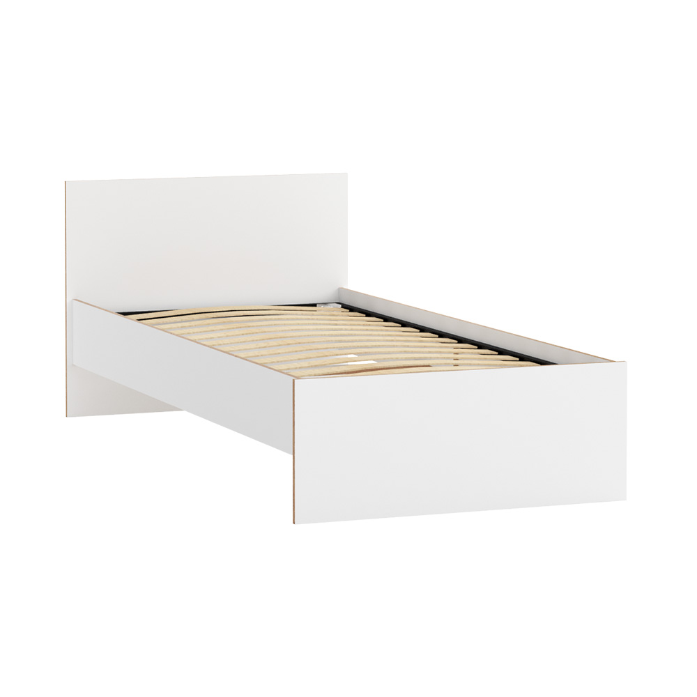 Кровать с бескаркасным основанием Дакота 68.11, Белый