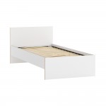 Кровать с бескаркасным основанием Дакота 68.11, Белый