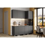 Модульная кухня Денвер 2,0 м, Графит