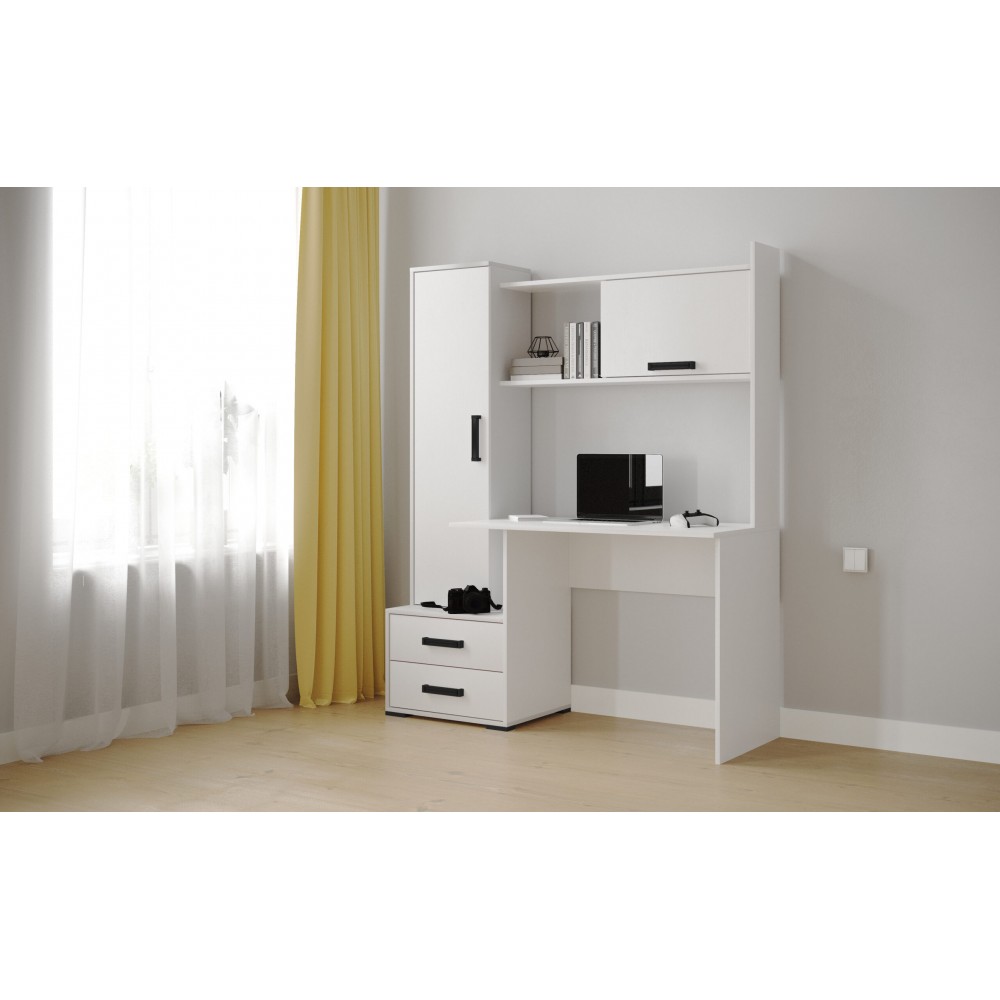 Компьютерный стол Квартет-9, Белый